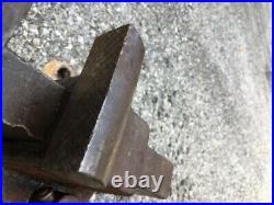 Vintage REED no. 203 Machinists Bench Vise 3 Jaws Swivel Base USA Made