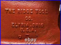 Vintage RIDGID 500R 5 Bench Utility Vise Pipe Jaw Swivel Base NEW in Box USA