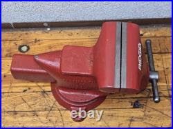 Vintage RIDGID 500R 5 Bench Utility Vise Pipe Jaw Swivel Base NEW in Box USA