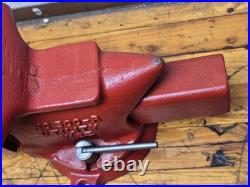 Vintage RIDGID 500R 5 Bench Utility Vise Pipe Jaw Swivel Base NEW in Box USA