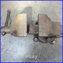 Vintage Rare Columbian No. 604 Swivel Base Bench Vise