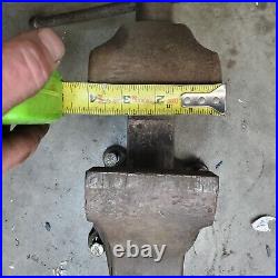 Vintage Rare Columbian No. 604 Swivel Base Bench Vise