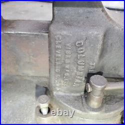 Vintage Rare Columbian No. 604 Swivel Base Bench Vise