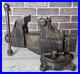 Vintage Reed 1C Made in Erie PA USA Bench Vise Swivel Base 3-1/2 Jaws