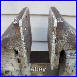 Vintage Reed MFG Co No. 404 R Swivel Base Bench Vise Heavy Duty Machinist Tool