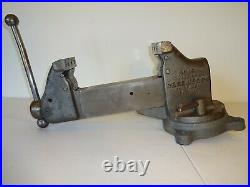 Vintage Reed Mfg Co No. 1C, 3 1/2 Combo Pipe & Bench Vise With Swivel Base