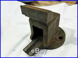 Vintage Reed No. 203 Machinist Bench Vise With Swivel Base. Excellent. Original