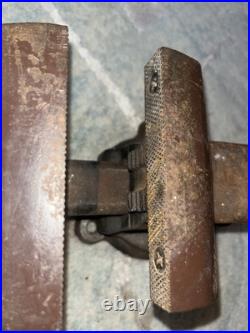 Vintage Ridge Tool Co USA RIDGID No 500-R 5 Jaw Swivel Base Bench Utility Vise