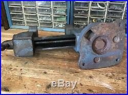 Vintage Sears CRAFTSMAN No. 5176 bench vise with swivel base