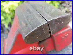 Vintage Sears Craftsman Bench Vise 5 1/4 wide jaws model 391.5181 Swivel base