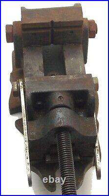 Vintage Sears Craftsman Machinist Drill Press Tilting Vise With Swivel Base Used