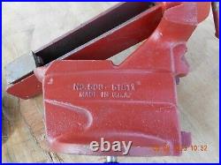 Vintage Sears Craftsman Swivel Base Bench Vise No. 506-51811 5 Width Jaws Red