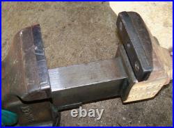 Vintage Simplex Desmond Stephan 41 S, 4 Jaws, Bench Vise, Swivel Rotating Base