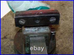Vintage Simplex Desmond Stephan 41 S, 4 Jaws, Bench Vise, Swivel Rotating Base