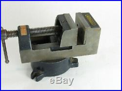 Vintage Stanley # 992 A Swivel Base Machinist Vise Superb Condition Inv T6075