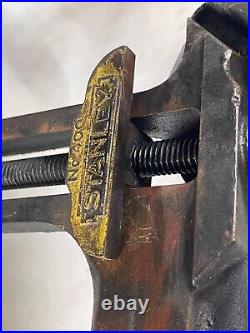 Vintage Stanley No. 400 Tilting Swivel Base Miter Frame Vise Clamp Orignal