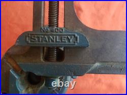 Vintage Stanley No. 400 Tilting Swivel Base Miter Frame Vise Clamp Orignal