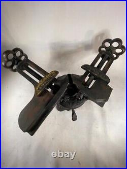 Vintage Stanley No. 400 Tilting Swivel Base Miter Frame Vise Clamp Orignal