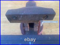 Vintage Starrett No. 014 Swivel Base Machinist Bench Vise 4 Jaws Anvil