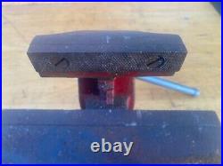 Vintage Starrett No. 014 Swivel Base Machinist Bench Vise 4 Jaws Anvil