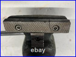 Vintage Taskmaster 4 Bullet Bench Vise Vice 4 Jaws Swivel Base workshop tool