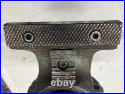 Vintage Taskmaster 4 Bullet Bench Vise Vice 4 Jaws Swivel Base workshop tool