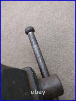 Vintage USA Wilton Bench Vise Swivel Base 4 Jaw Width Anvil Work Surface Read