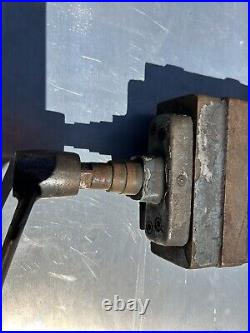 Vintage Victoria Machine Vise 6 Jaws 70 Lbs (No Swivel Base) Made In England