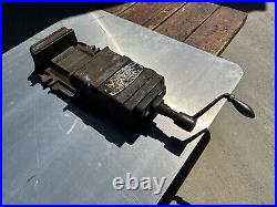 Vintage Victoria Machine Vise 6 Jaws 70 Lbs (No Swivel Base) Made In England