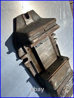 Vintage Victoria Machine Vise 6 Jaws 70 Lbs (No Swivel Base) Made In England