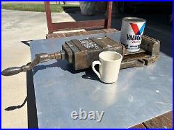 Vintage Victoria Machine Vise 6 Jaws 70 Lbs (No Swivel Base) Made In England