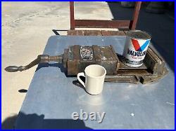 Vintage Victoria Machine Vise 6 Jaws 70 Lbs (No Swivel Base) Made In England