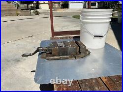 Vintage Victoria Machine Vise 6 Jaws 70 Lbs (No Swivel Base) Made In England