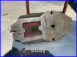 Vintage Victoria Machine Vise 6 Jaws 70 Lbs (No Swivel Base) Made In England