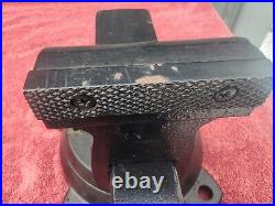 Vintage WILTON 4 Mechanics Vise w Swivel Base 111092. Made in USA
