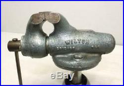 Vintage WILTON 820 Baby Bullet Vise with Powerarm Junior Swivel Base Original Vice
