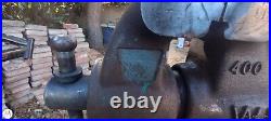 Vintage WILTON 940 840 Machinist's 4 Jaws Bench Bullet Vise Swivel Base