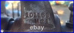 Vintage WILTON 940 840 Machinist's 4 Jaws Bench Bullet Vise Swivel Base