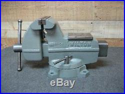 Vintage WILTON Bench Vise with 5 Jaws-Swivel Base & Pipe Jaws
