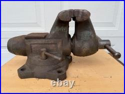 Vintage WILTON No. 1780 BULLET Bench Vise 6 Jaws with Swivel Base 67 Pounds