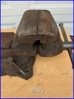 Vintage WILTON No. 1780 BULLET Bench Vise 6 Jaws with Swivel Base 67 Pounds