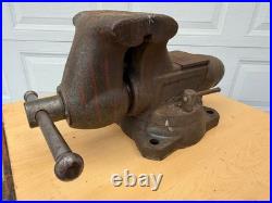 Vintage WILTON No. 1780 BULLET Bench Vise 6 Jaws with Swivel Base 67 Pounds