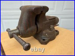 Vintage WILTON No. 1780 BULLET Bench Vise 6 Jaws with Swivel Base 67 Pounds