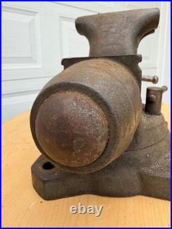 Vintage WILTON No. 1780 BULLET Bench Vise 6 Jaws with Swivel Base 67 Pounds