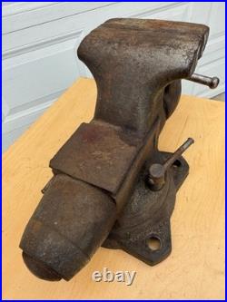 Vintage WILTON No. 1780 BULLET Bench Vise 6 Jaws with Swivel Base 67 Pounds