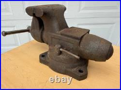 Vintage WILTON No. 1780 BULLET Bench Vise 6 Jaws with Swivel Base 67 Pounds