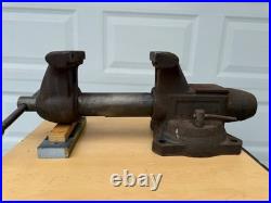 Vintage WILTON No. 1780 BULLET Bench Vise 6 Jaws with Swivel Base 67 Pounds