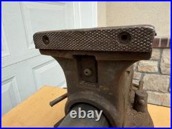 Vintage WILTON No. 1780 BULLET Bench Vise 6 Jaws with Swivel Base 67 Pounds