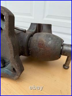 Vintage WILTON No. 1780 BULLET Bench Vise 6 Jaws with Swivel Base 67 Pounds