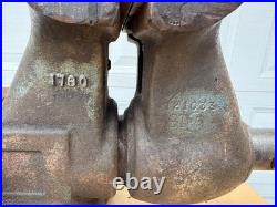 Vintage WILTON No. 1780 BULLET Bench Vise 6 Jaws with Swivel Base 67 Pounds